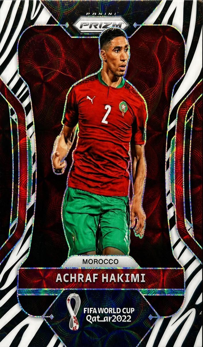 2022 Achraf Hakimi [Choice Prizms Zebra] #236