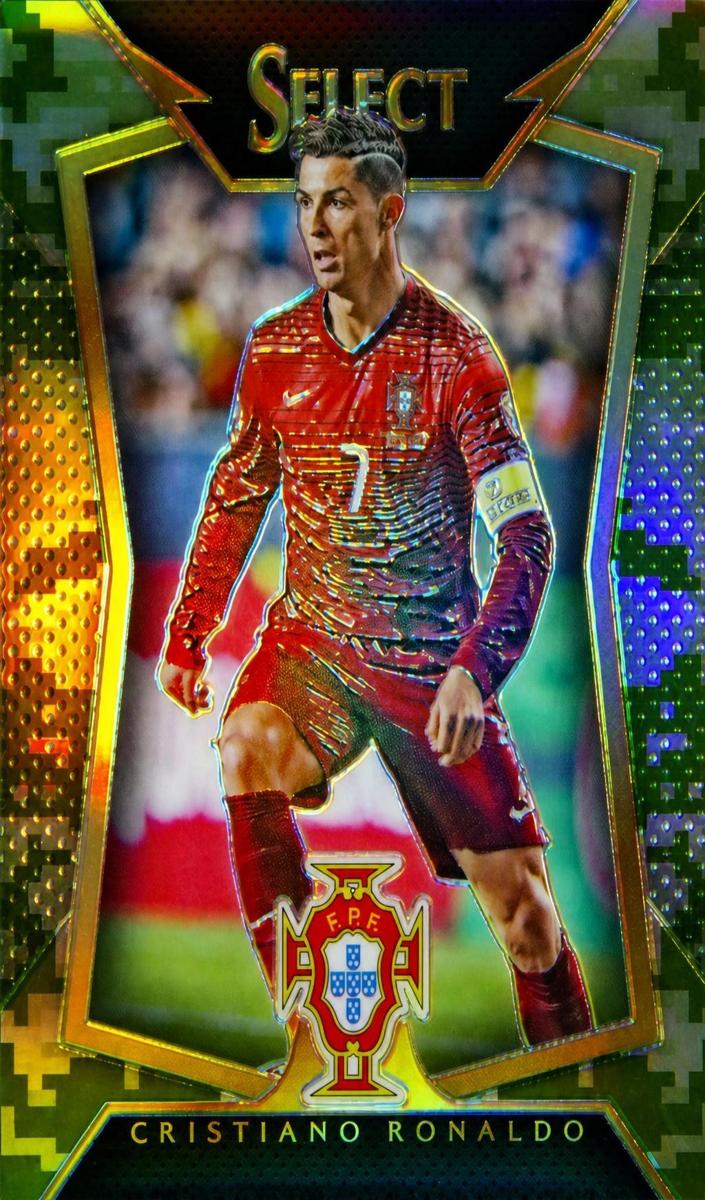 2015 Cristiano Ronaldo [Red Jersey Camo] #36