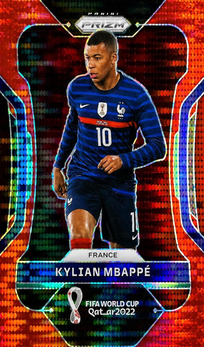 2022 Kylian Mbappe [Breakaway Prizms Red] #101