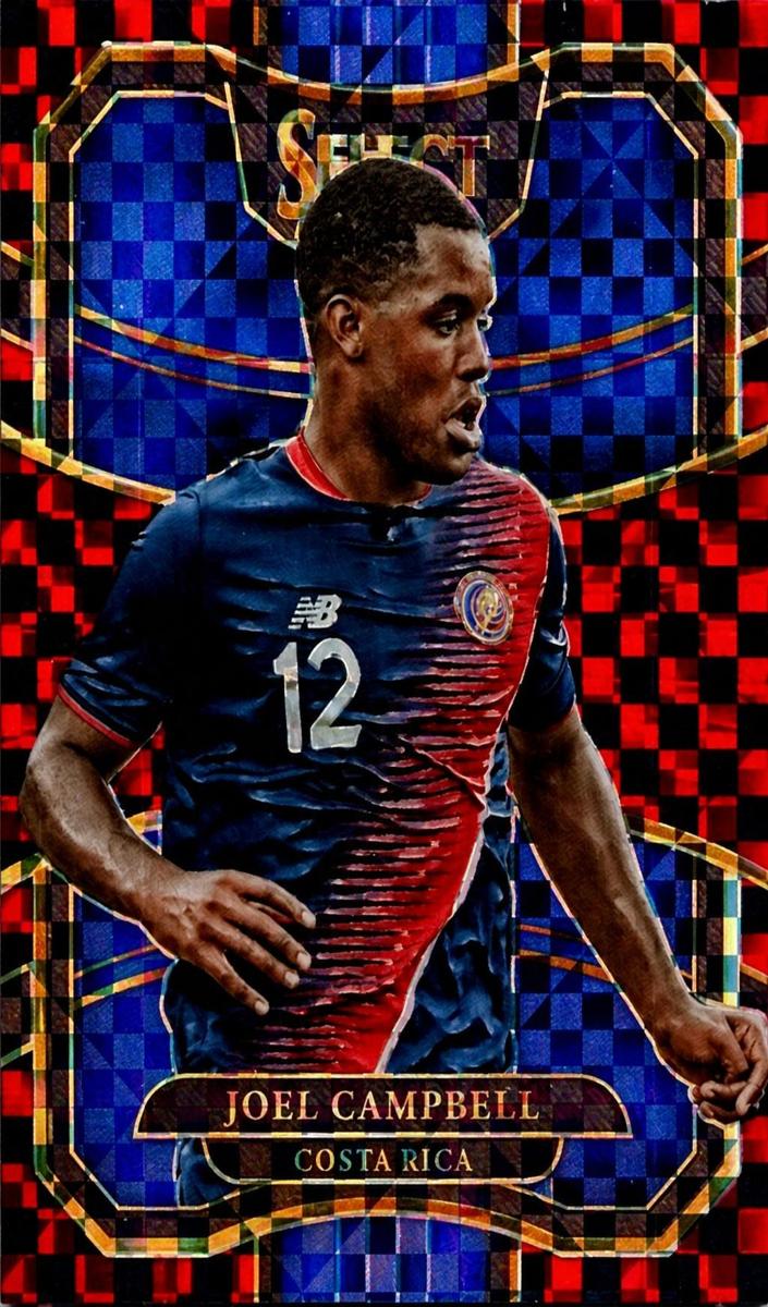 2017 Panini Select Joel Campbell [Checkerboard] #39 card