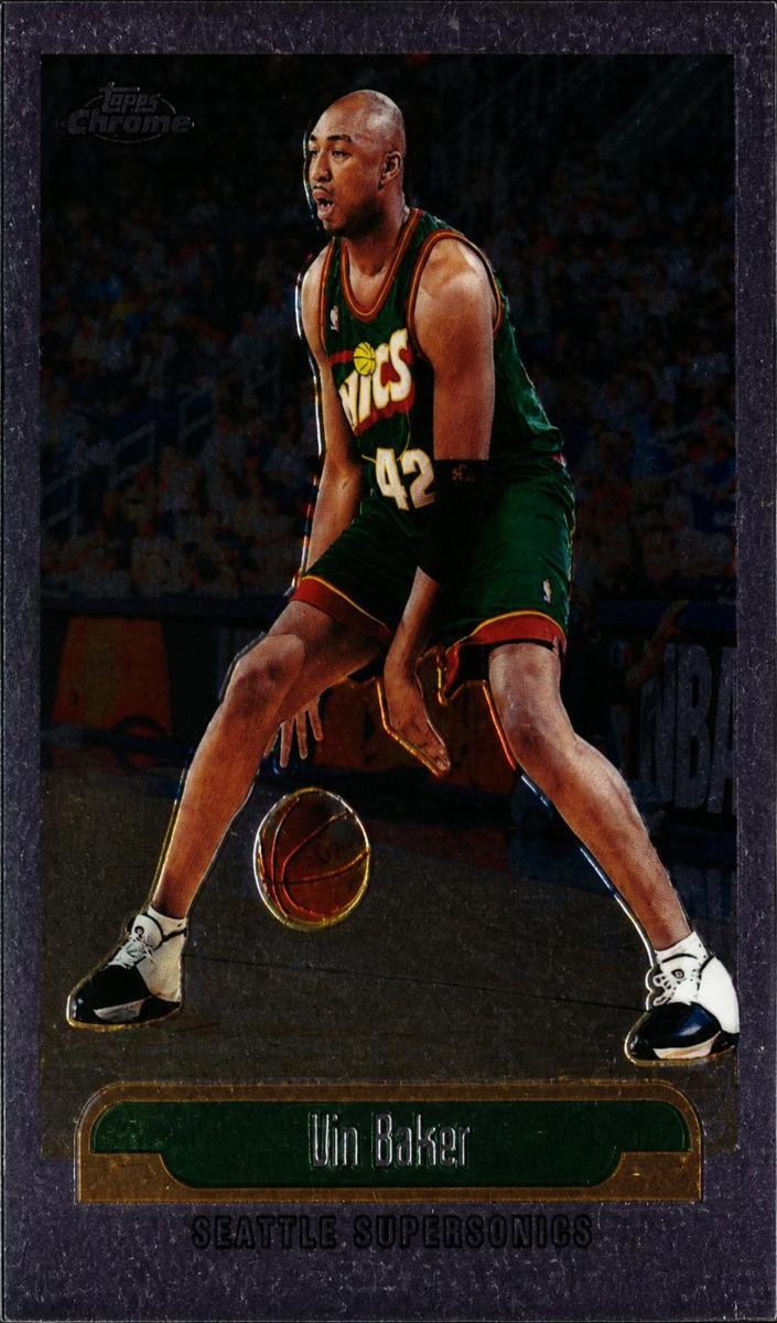 1999 Topps Chrome Vin Baker #213 card