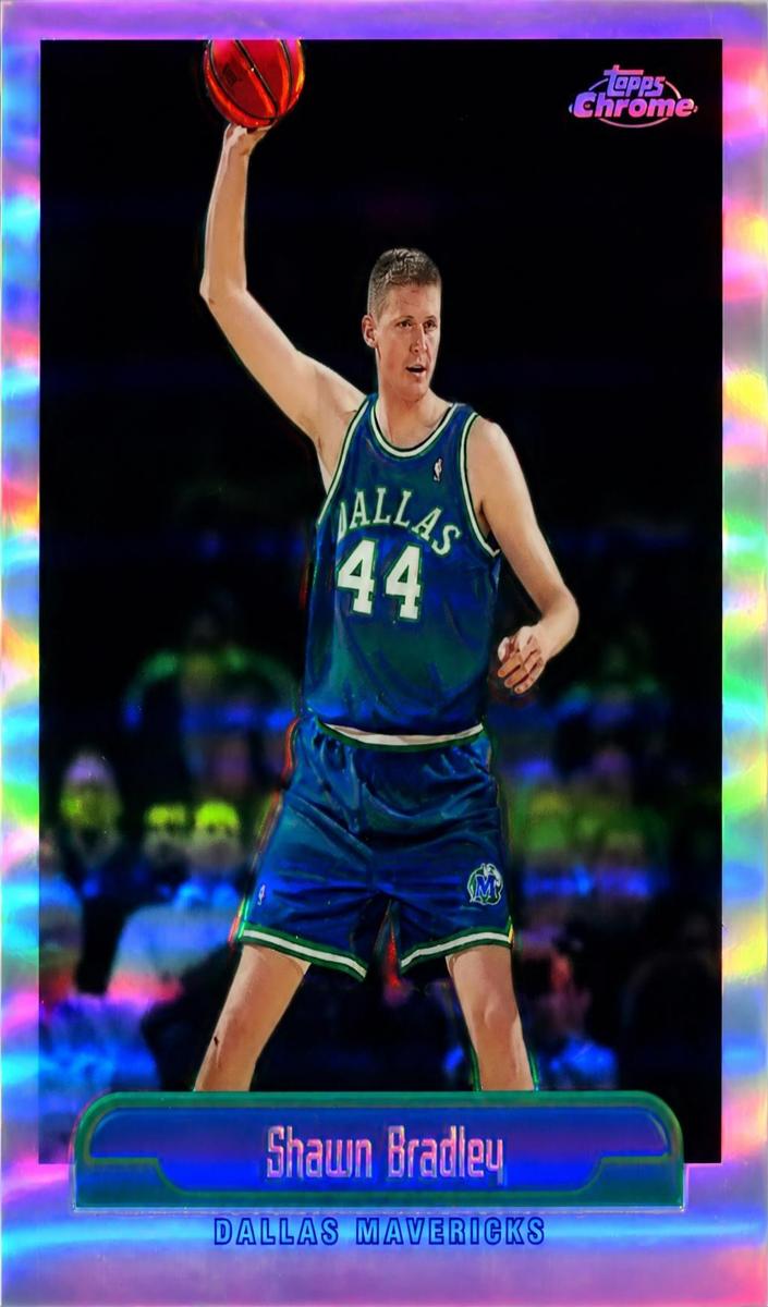 1998 Topps Chrome Shawn Bradley #171 card