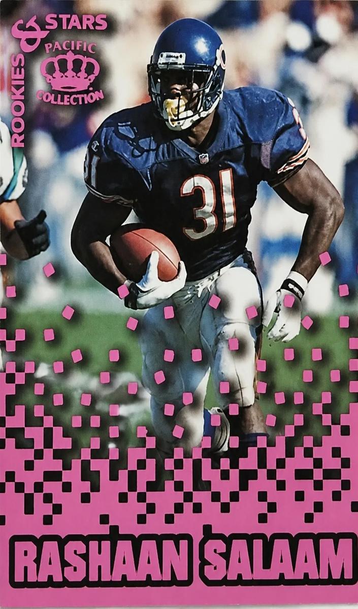 1995 Rashaan Salaam [Raspberry] #RS-4