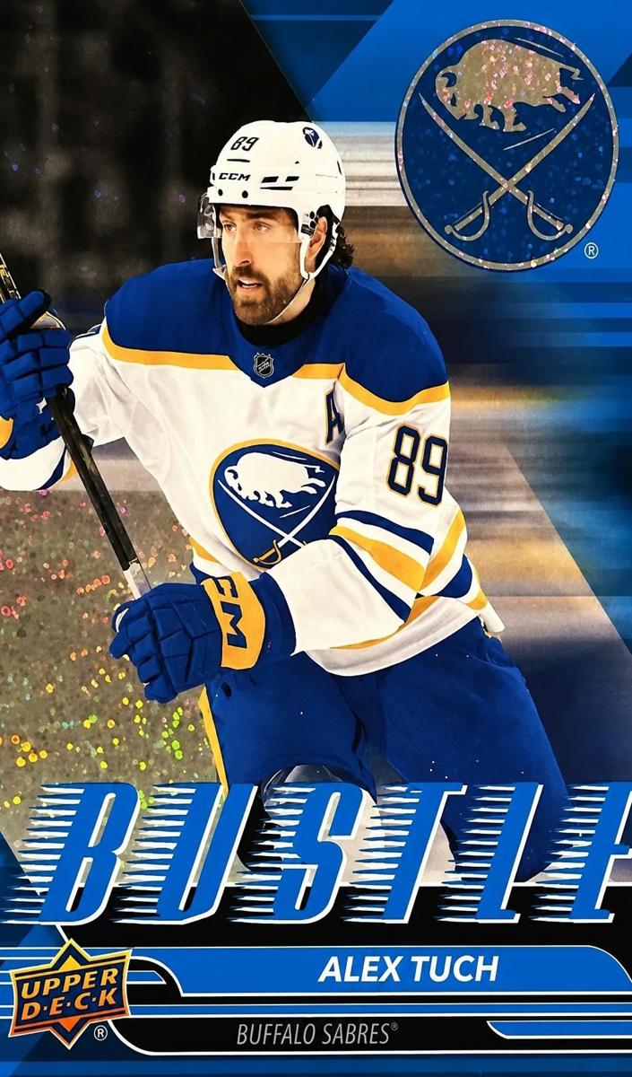 2025 Upper Deck Alex Tuch [Speckle] #B-8 card