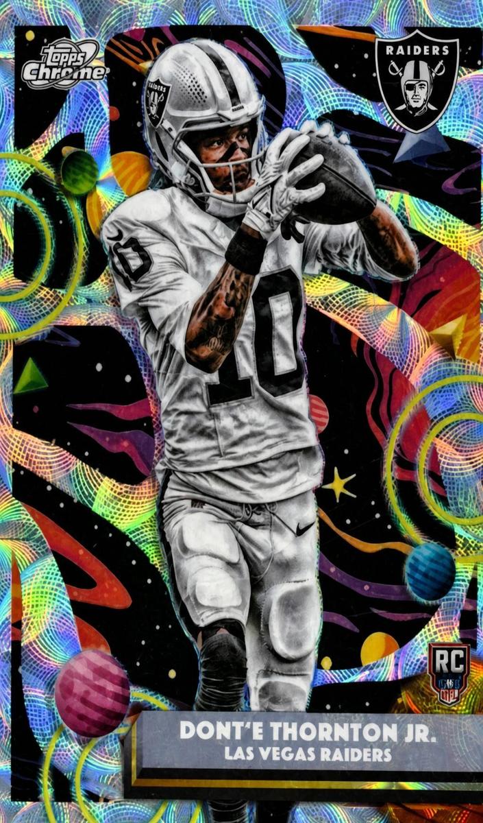 2025 Topps Cosmic Chrome Dont'e Thornton Jr. [Nucleus Refractor] #154 card
