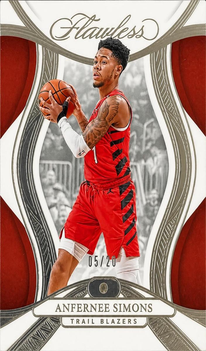 2024 Panini Flawless Anfernee Simons #35 card
