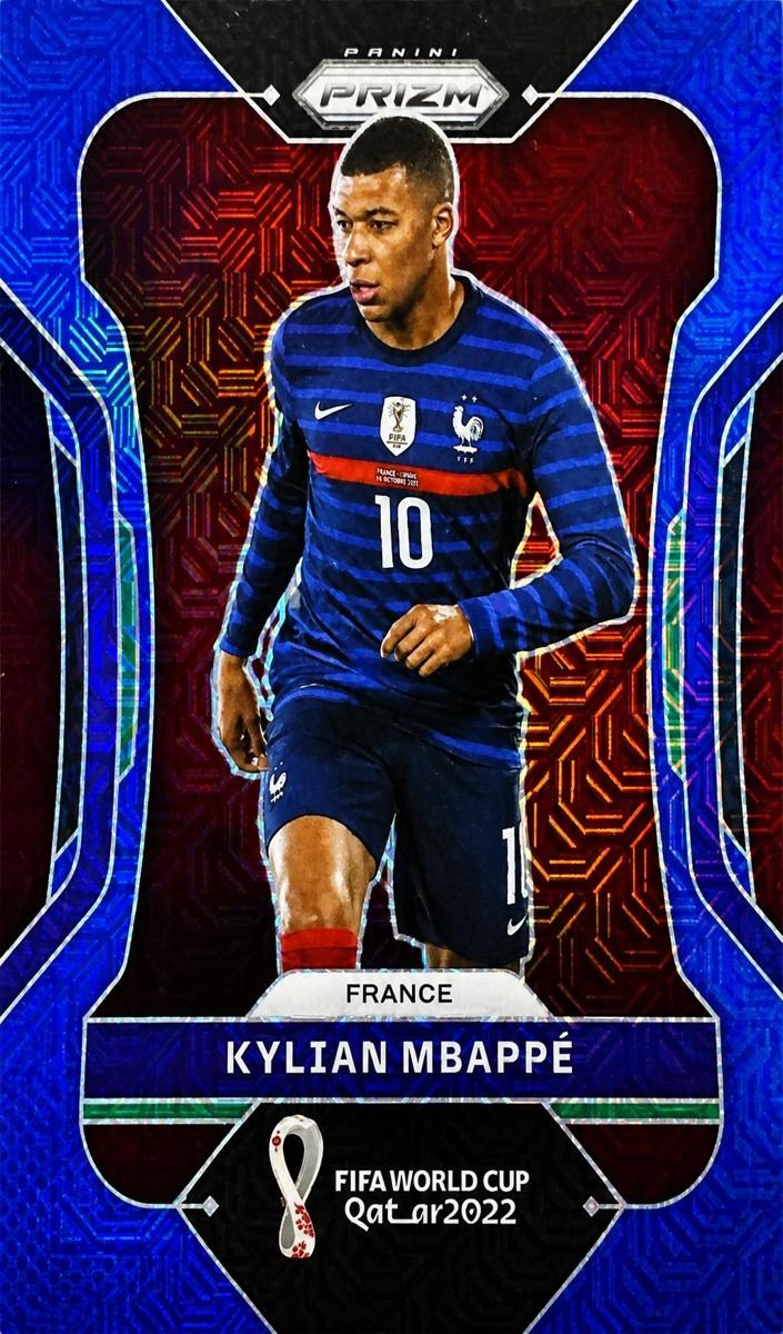 2022 Kylian Mbappe [Blue Mojo] #101