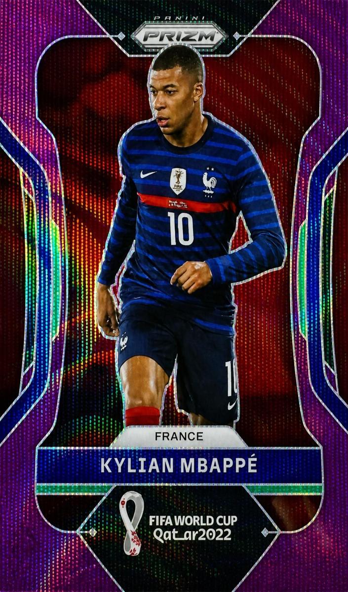 2022 Kylian Mbappe [Prizms Purple Wave] #101