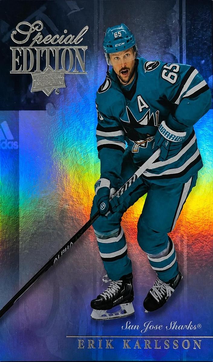 2023 Upper Deck Erik Karlsson [Red] #SE-3 card