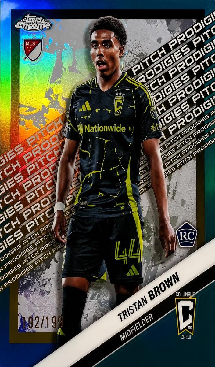 2025 Tristan Brown [Aqua Refractor] #188