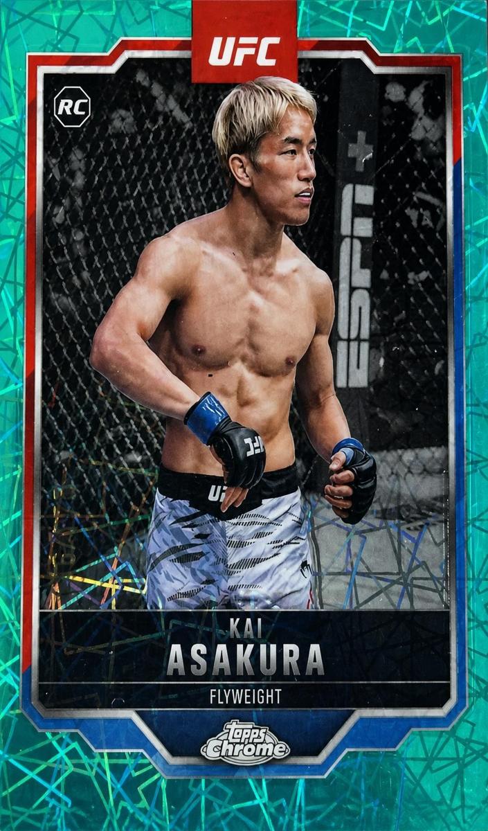 2025 Kai Asakura [Teal Lazer Refractor] #161