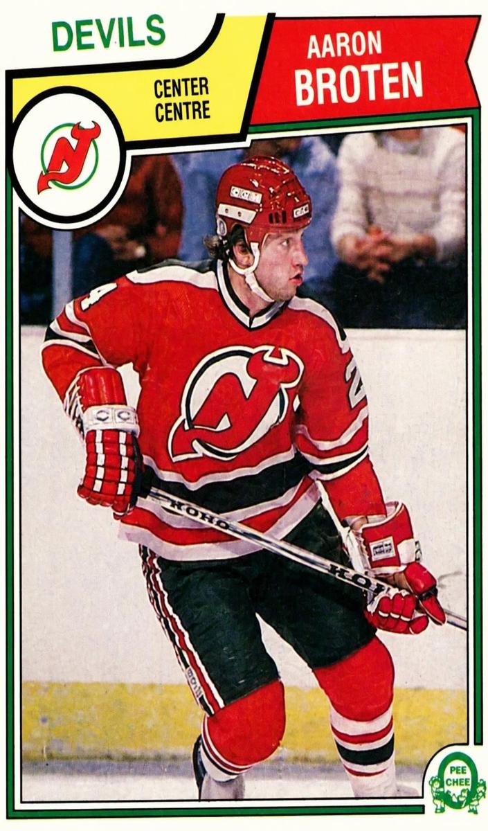 1983 O-Pee-Chee Aaron Broten #227 card