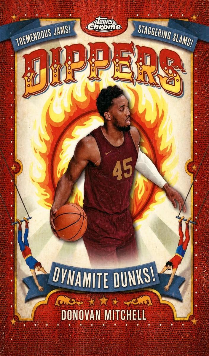 2024 Topps Chrome Donovan Mitchell #D-20 card