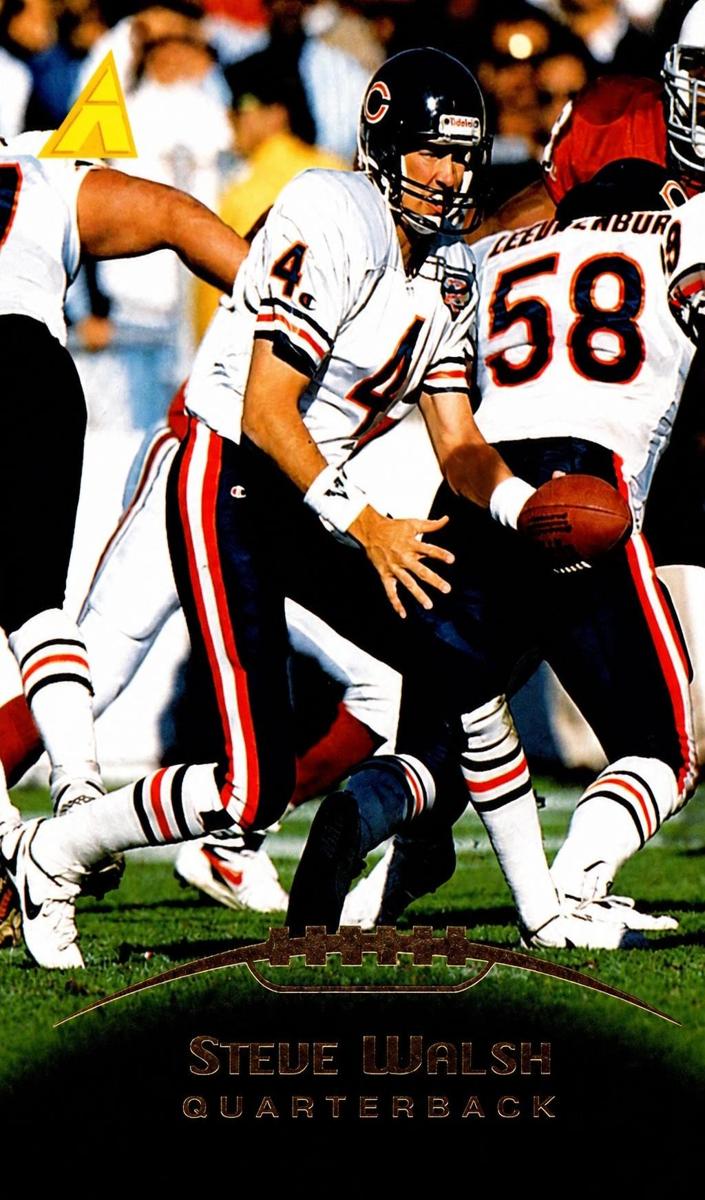1995 Pinnacle Steve Walsh #37 card