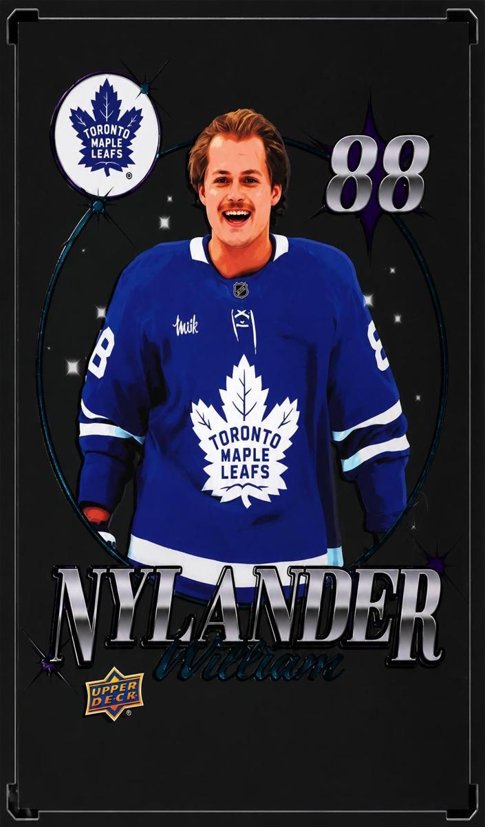 2025 Upper Deck William Nylander #BL-10 card