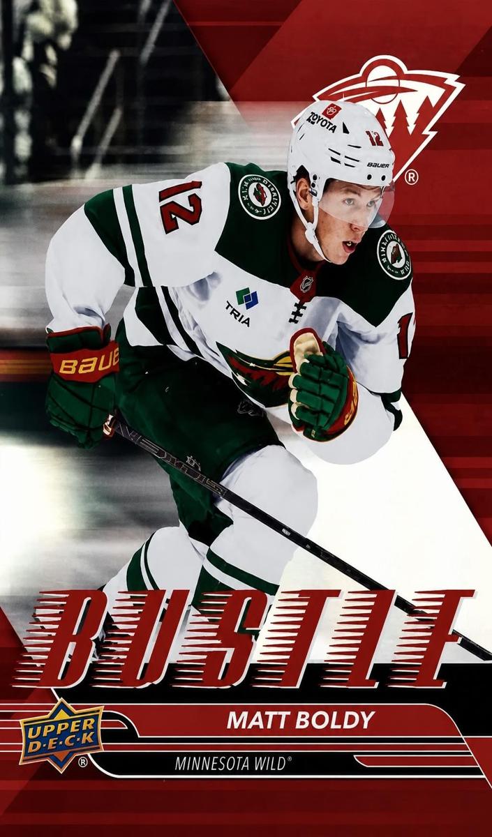 2025 Upper Deck Matt Boldy [Red] #B-5 card