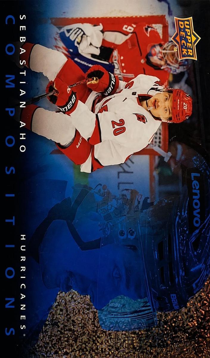 2025 Upper Deck Sebastian Aho [Speckle] #CMP-27 card