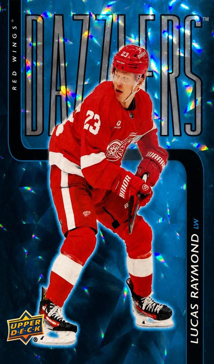2025 Upper Deck Lucas Raymond [Blue] #DZ-30 card
