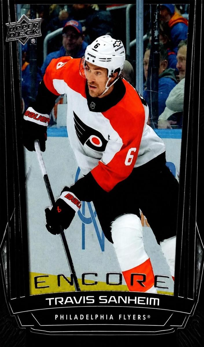 2025 Upper Deck Travis Sanheim #E-32 card
