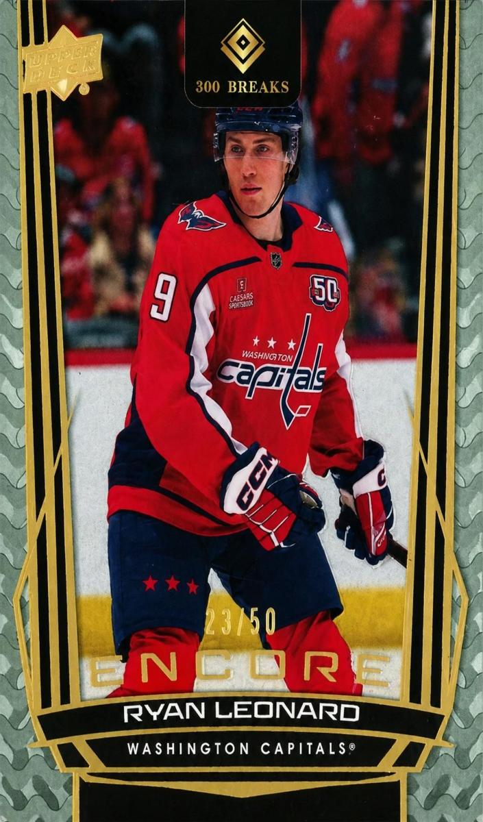 2025 Upper Deck Ryan Leonard [Gold] #E-76 card
