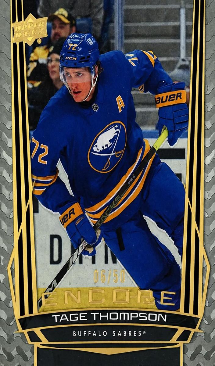 2025 Upper Deck Tage Thompson [Gold] #E-15 card