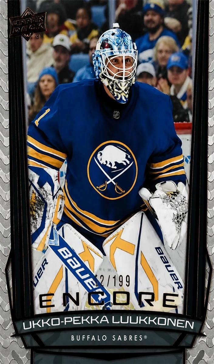2025 Upper Deck Ukko-Pekka Luukkonen [Red] #E-59 card