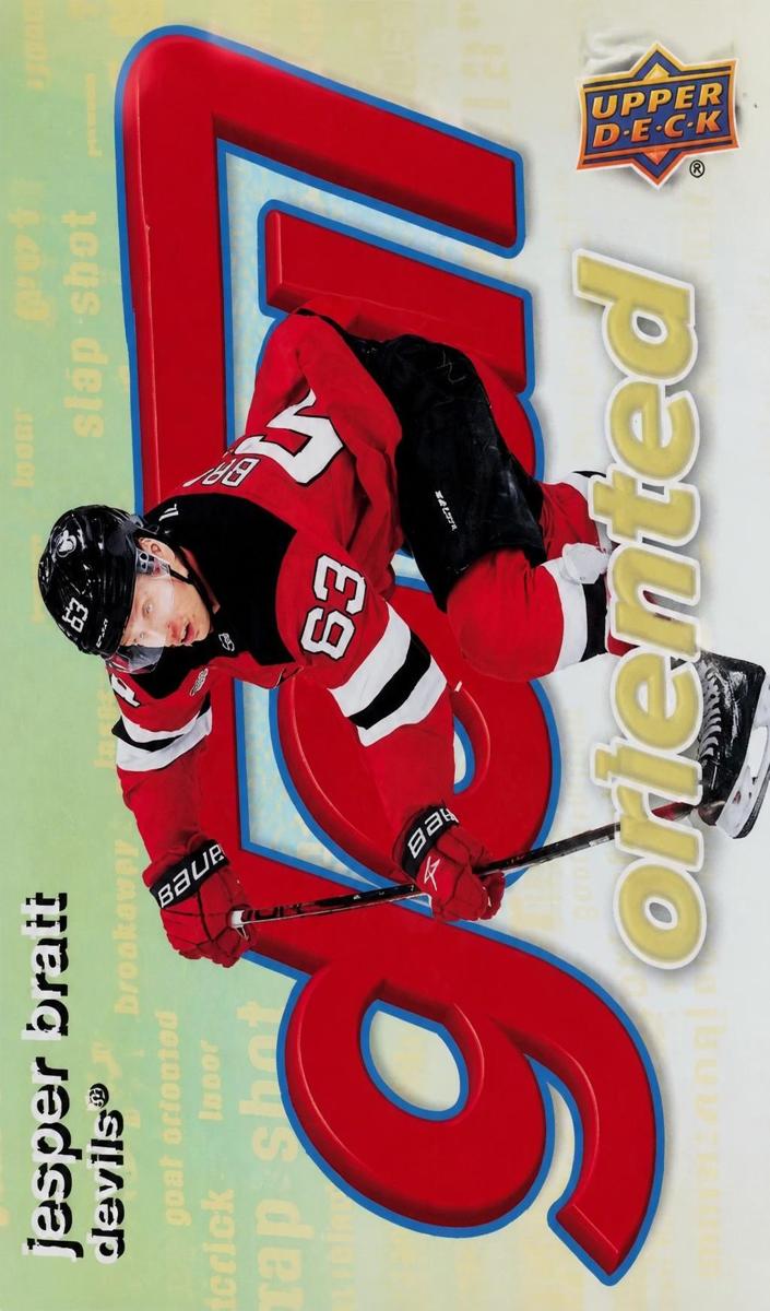 2025 Upper Deck Jesper Bratt [Gold] #GO-6 card