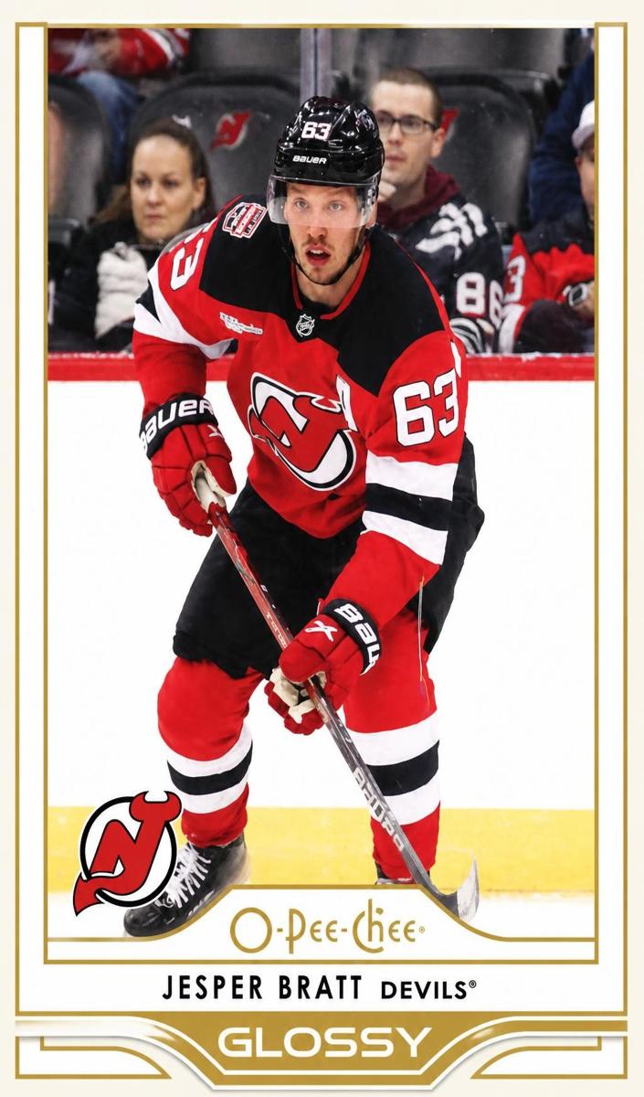 2025 Upper Deck Jesper Bratt [Gold] #OG-5 card