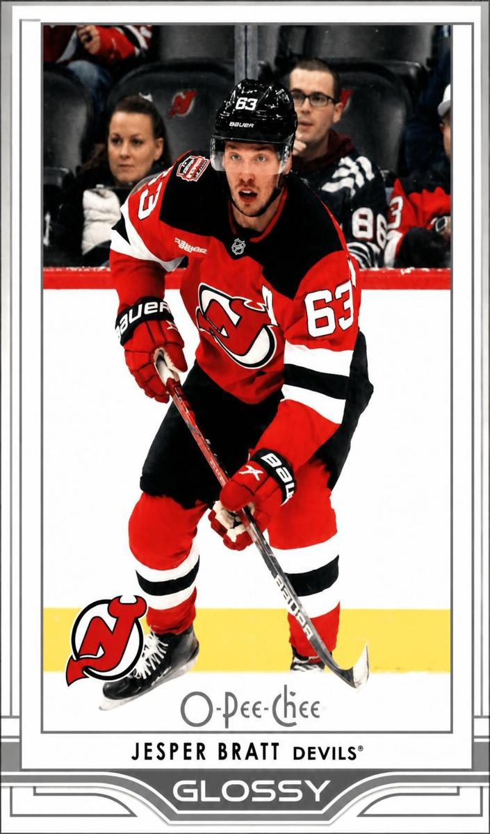 2025 Upper Deck Jesper Bratt #OG-5 card