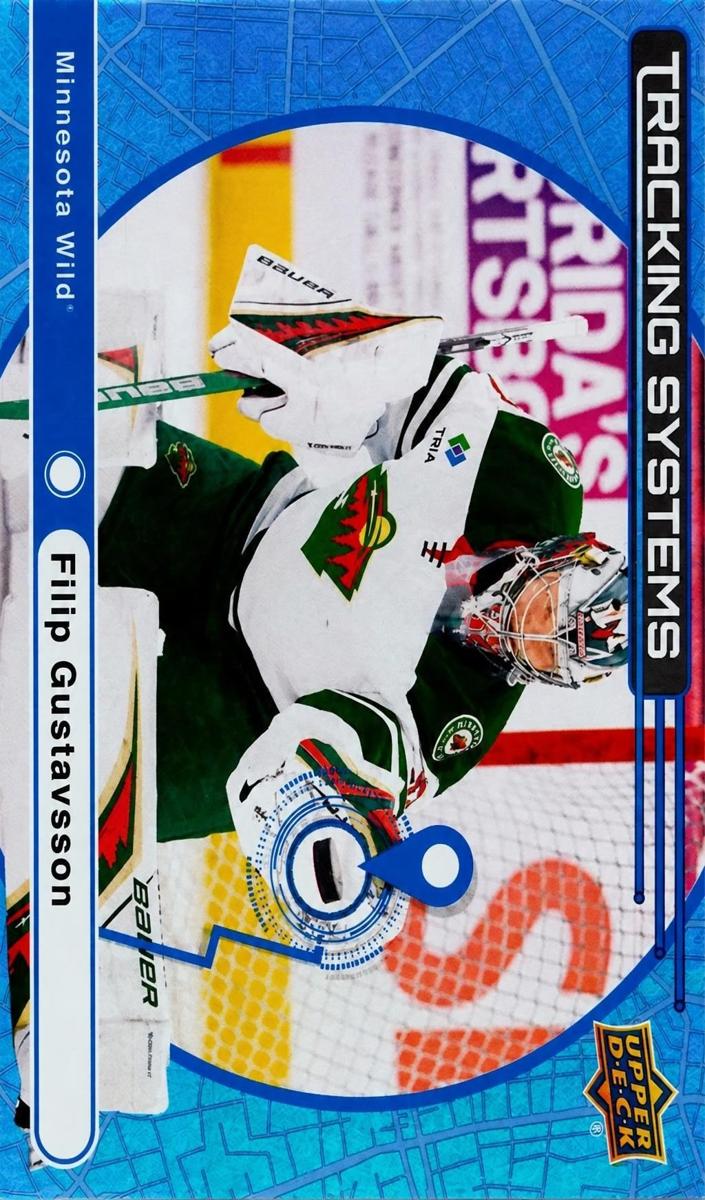 2025 Upper Deck Filip Gustavsson #TS-30 card