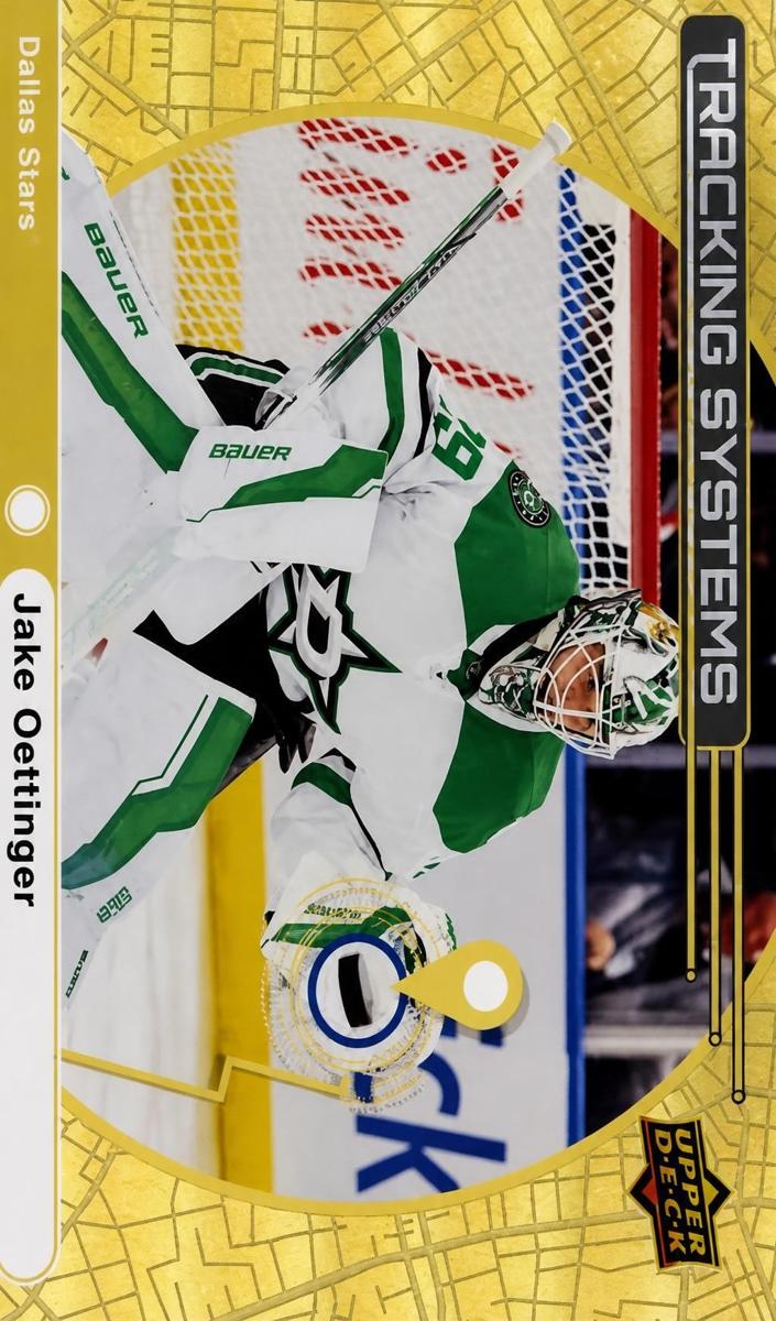 2025 Upper Deck Jake Oettinger [Gold] #TS-19 card