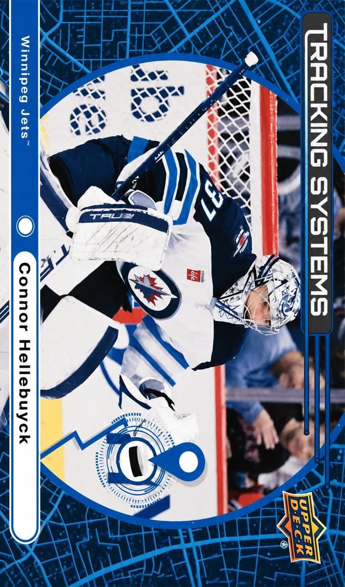 2025 Upper Deck Connor Hellebuyck [Speckle] #TS-6 card