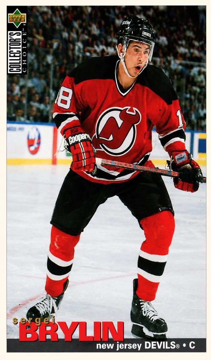 1995 Collector's Choice Sergei Brylin #296 card