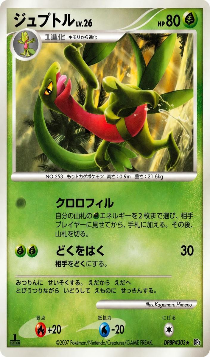 2007 Grovyle [1st Edition] #NNO