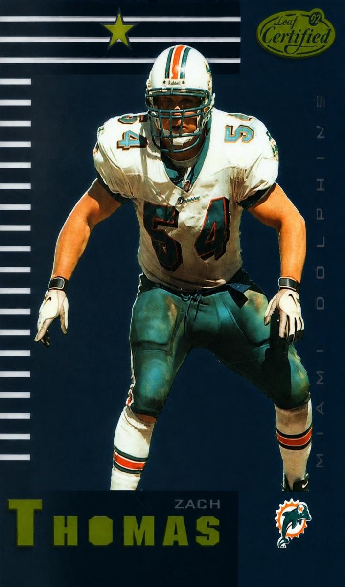 1999 Zach Thomas [Mirror Gold] #52