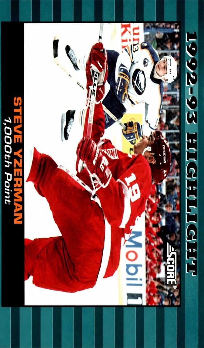 1993 Steve Yzerman #448