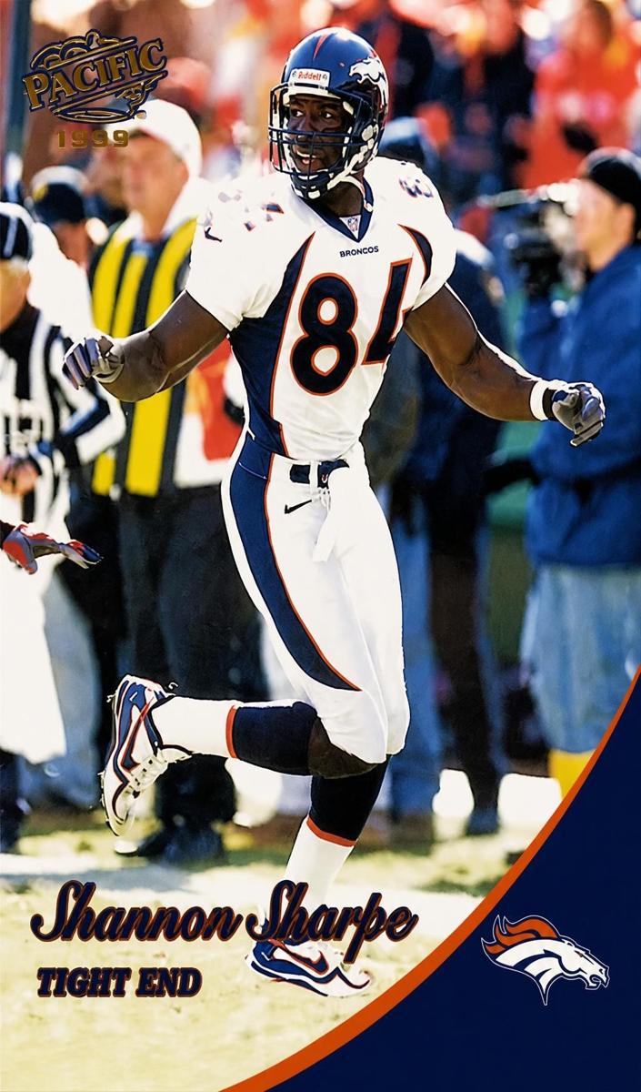 1999 Pacific Shannon Sharpe [Gold] #129 card