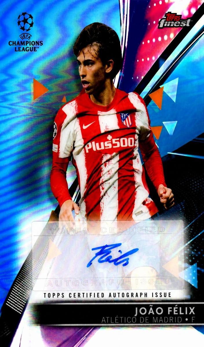 2021 Topps Finest UEFA Champions League Joao Felix #BA-JF card