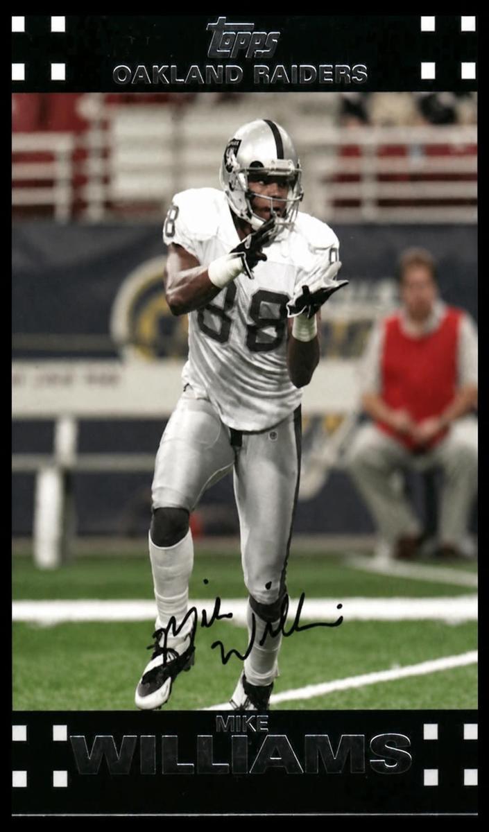 2007 Topps Mike Williams #142 card