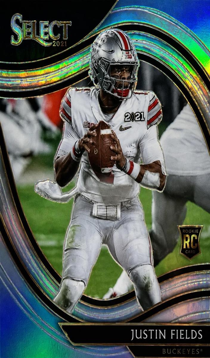 2021 Justin Fields [Silver Prizm] #259