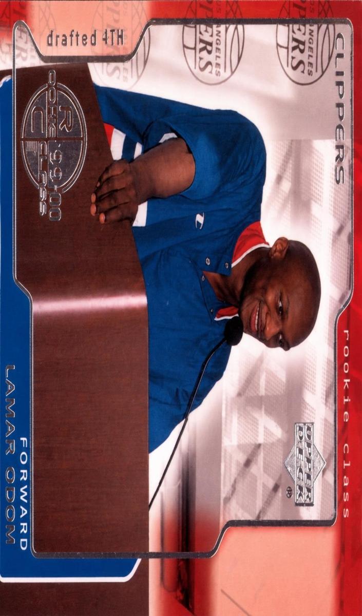 1999 Upper Deck Lamar Odom #159 card