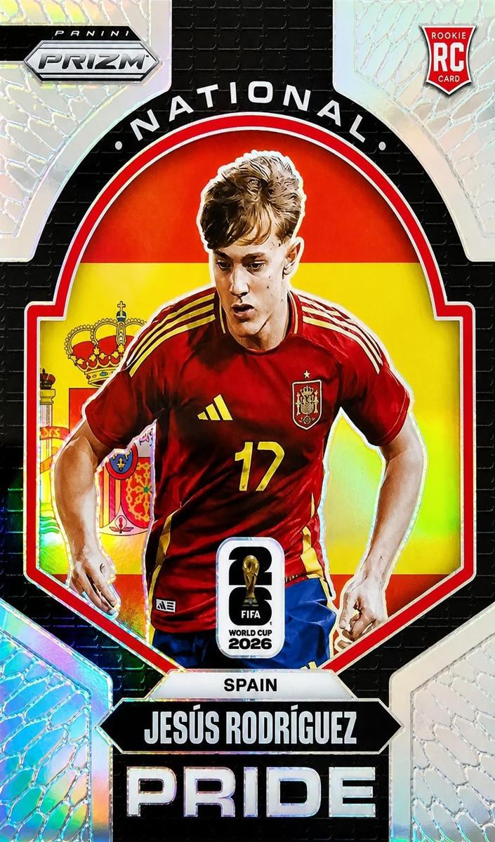 2026 Panini Prizm FIFA World Cup Jesus Rodriguez #34 card