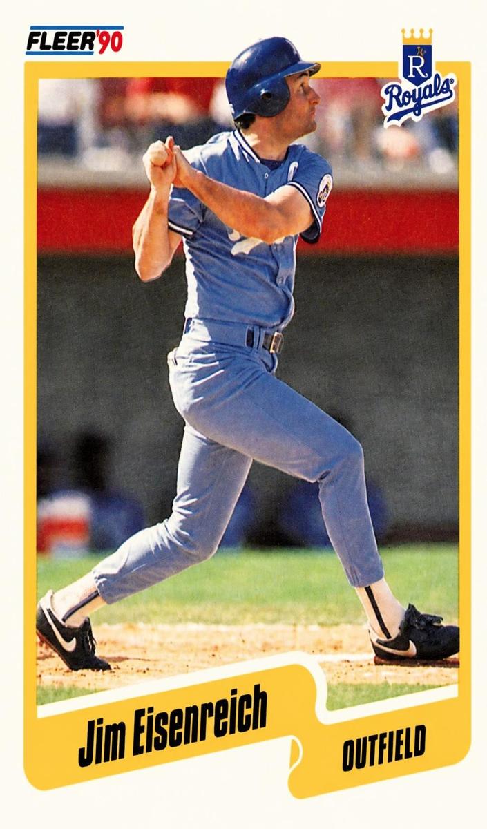 Jim Eisenreich 1990 Fleer Baseball