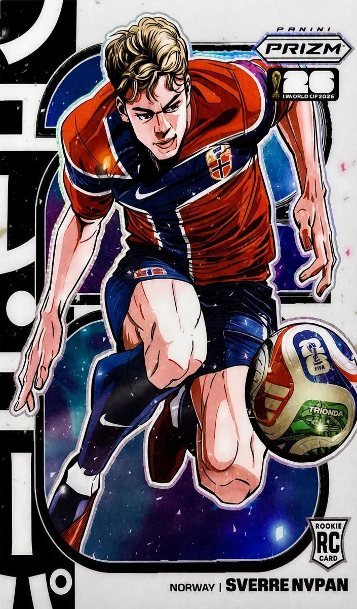 2026 Panini Prizm FIFA World Cup Sverre Nypan #13 card