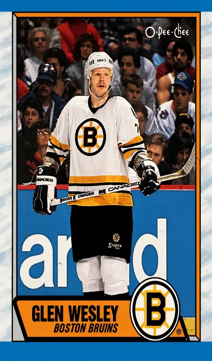 1989 O-Pee-Chee Glen Wesley #51 card