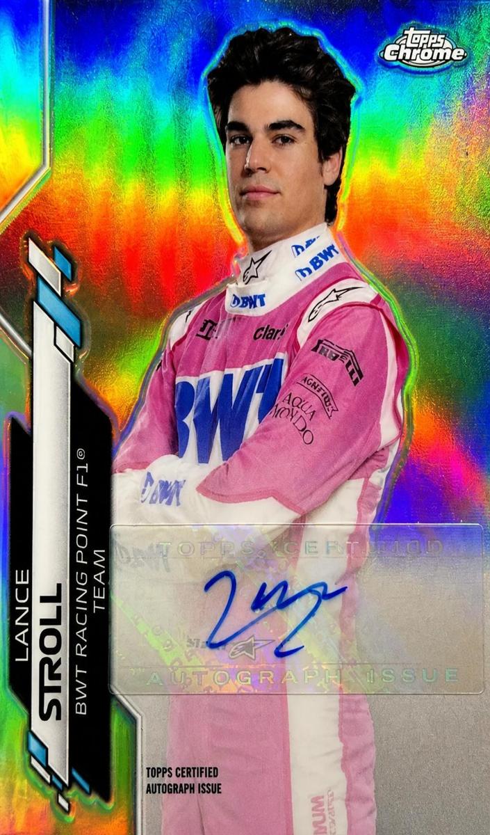 2020 Topps Chrome F1 Lance Stroll #F1A-LS card