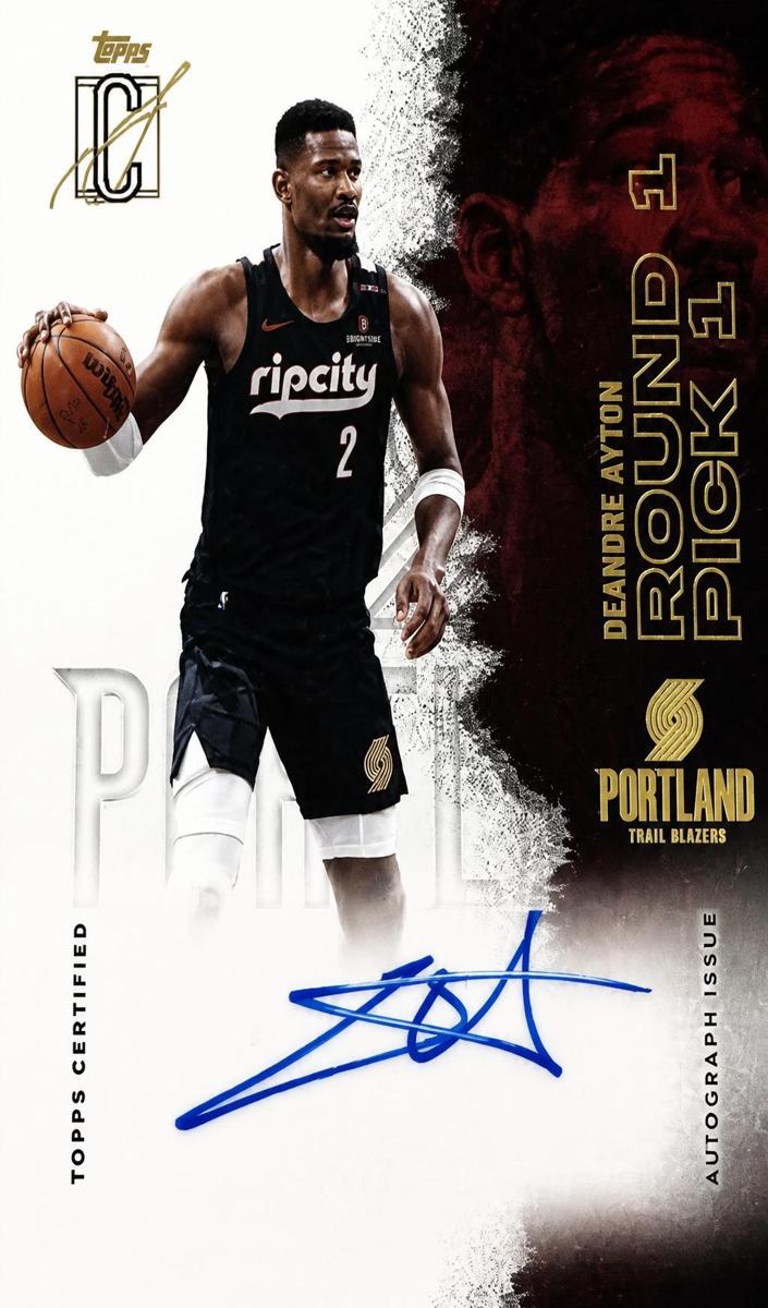2025 Topps Signature Class Deandre Ayton #VCA-DA card