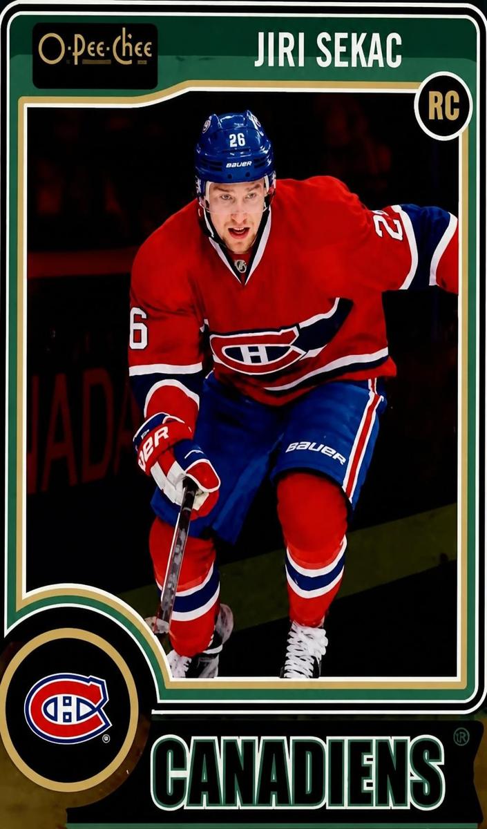 2014 O-Pee-Chee Platinum Jiri Sekac #184 card