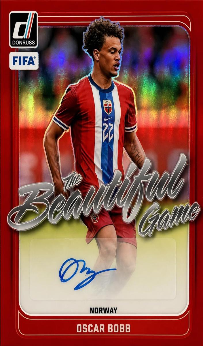 2024 Panini Donruss Oscar Bobb [Red] #BG-OB card