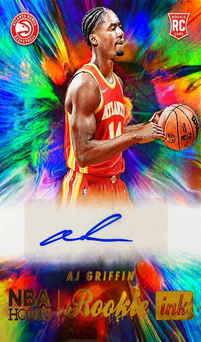 2022 Panini Hoops AJ Griffin #RI-AJG card